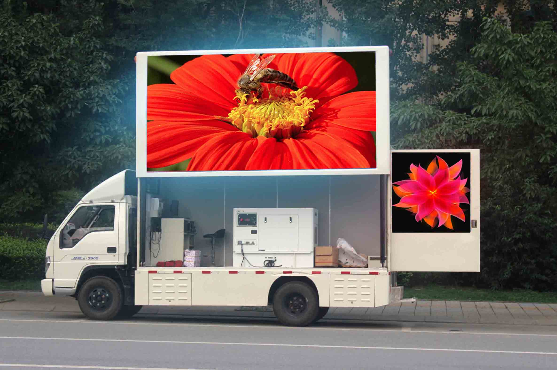 移動(dòng)led車載屏，LED車載屏，車載屏，車載led顯示屏，led車載屏價(jià)格，led車載屏廠家
